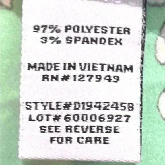 Emma &‎ Michelle Satin Spaghetti Strap Slip Floral Dress size Medium - Picture 6 of 7